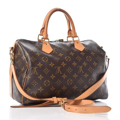 louis vuitton speedy bandouliere 30 giant monogram|lv speedy 30 with strap.